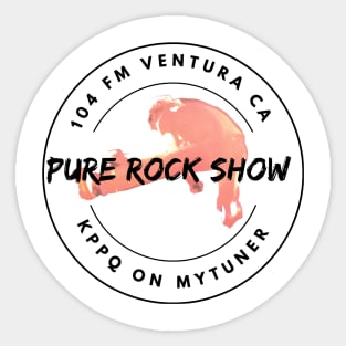 Pure Rock Show Live 2 for Light Colored Items Sticker